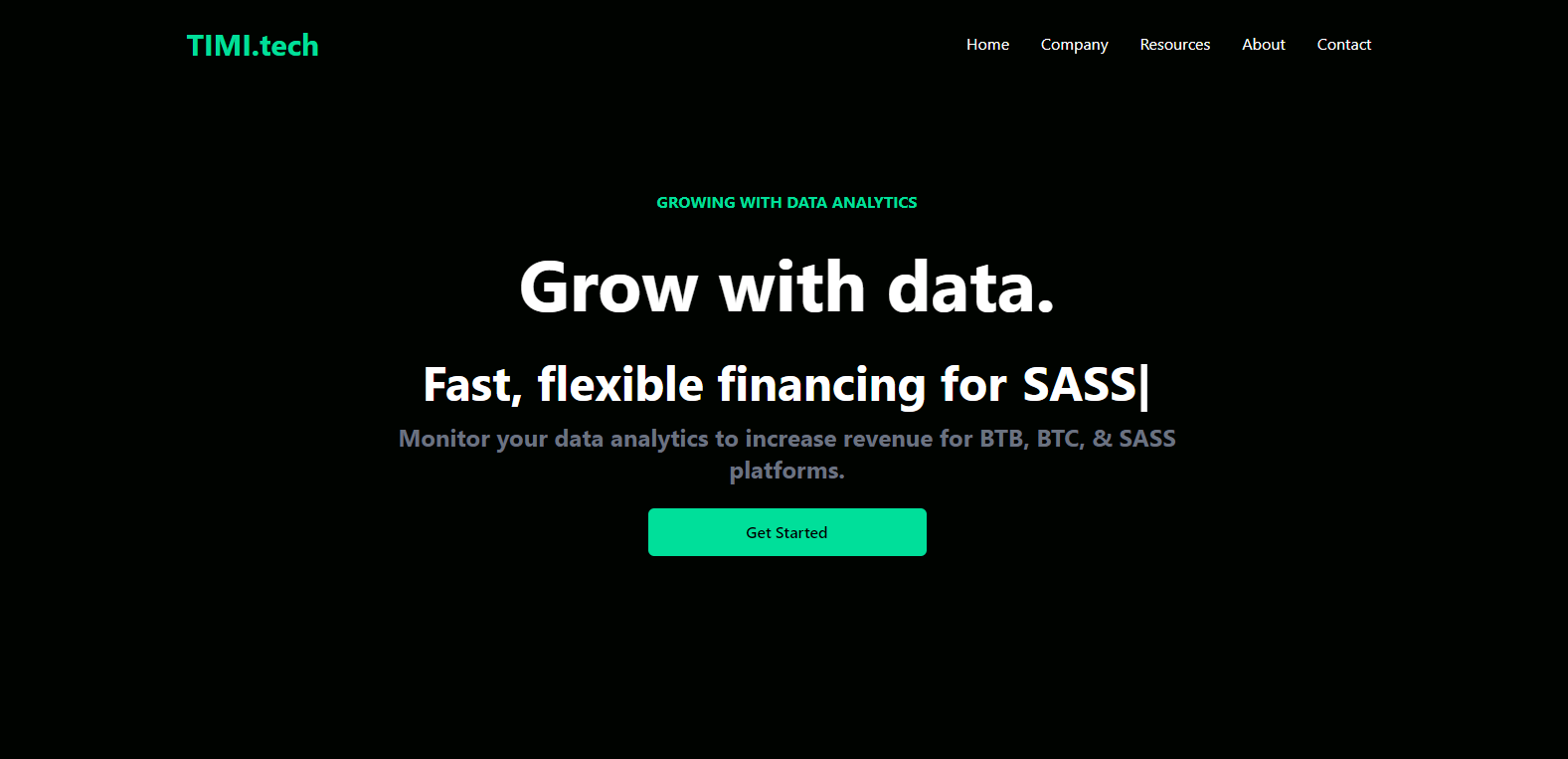 Data Finance App